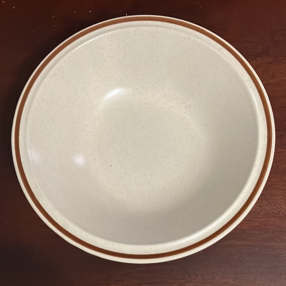 Vintage Hearthside Garden Festival Stoneware Bowl Cereal Salad Dessert 6.75"